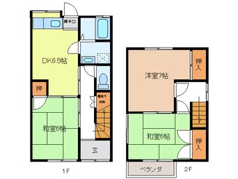 間取図 番ホーム