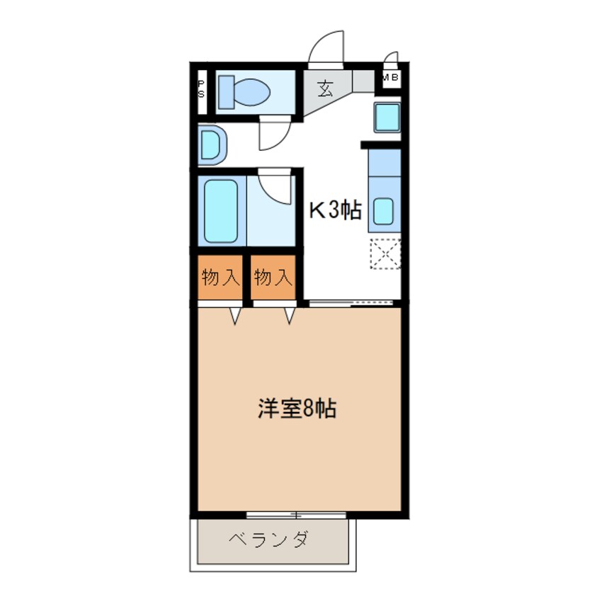 間取図 メイプルタウン　Ⅰ