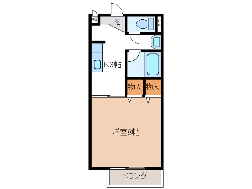 間取図 メイプルタウン　Ⅰ