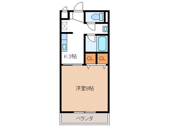 間取図 トワ・アモール