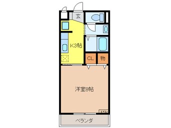 間取図 トワ・アモール