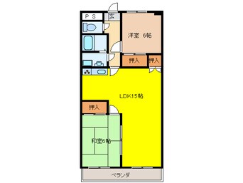 間取図 エトワール・パレ