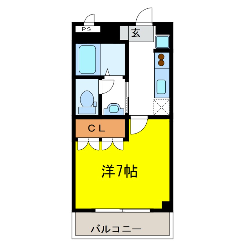 間取図 ラ・メゾンド・ショコラ