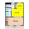 プライムハイツ 1LDKの間取り
