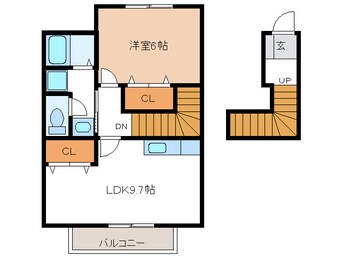 間取図 エスティーロ