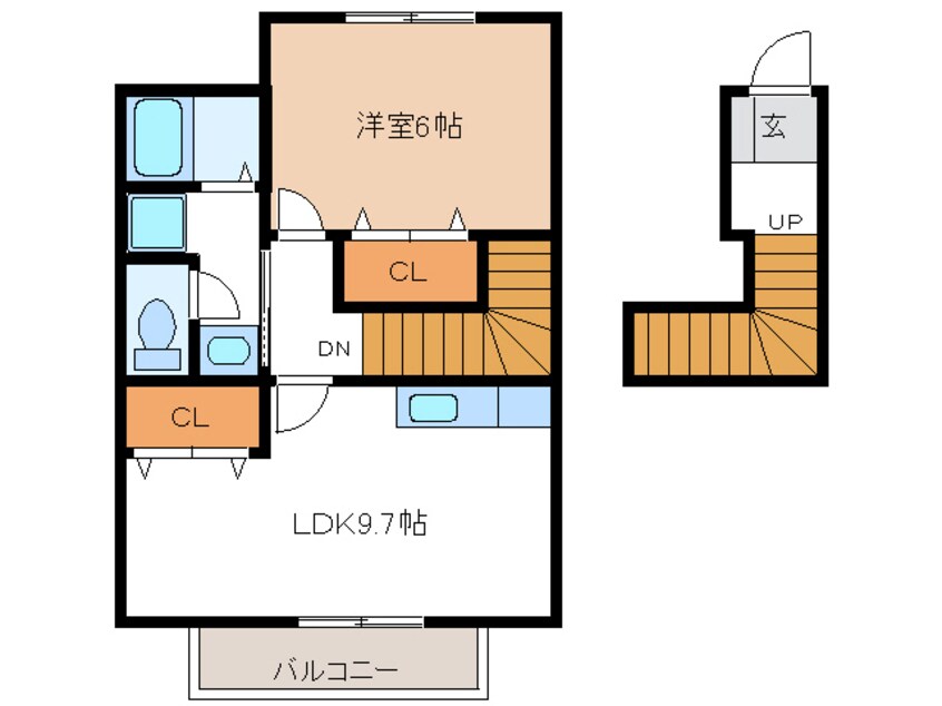 間取図 エスティーロ