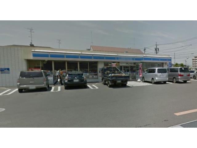 ローソン笠松北及店(コンビニ)まで185m エスティーロ