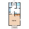 ソフィア 1Kの間取り