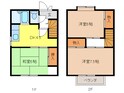 ﾒｿﾞﾝ野々垣の間取図