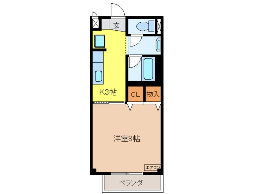 間取図 サンシャイン21