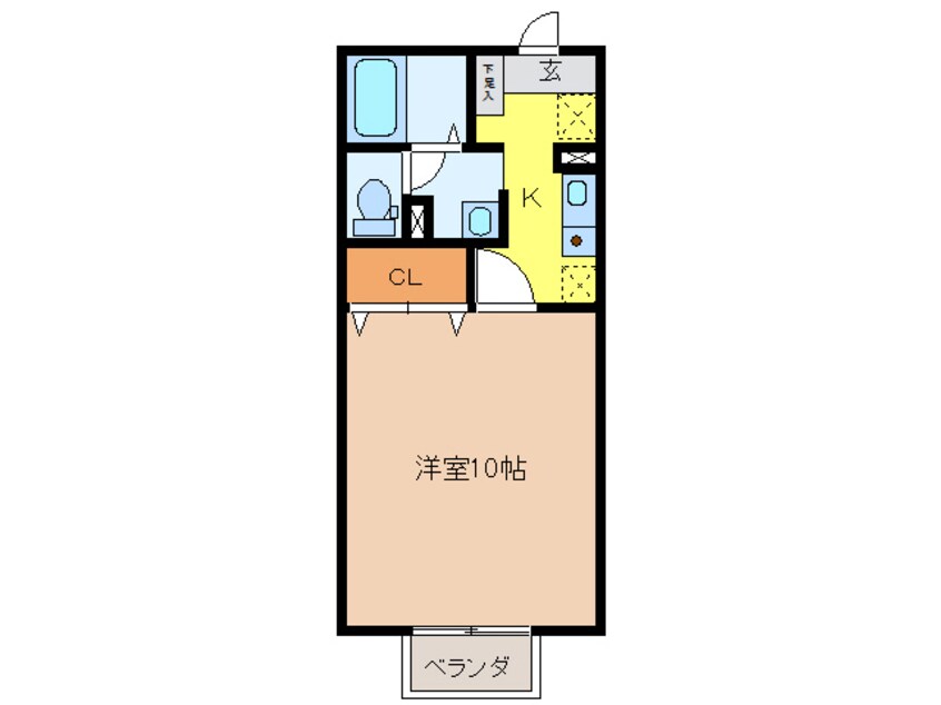 間取図 ドマーニ羽島