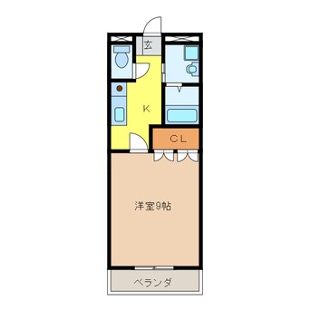 間取図 プレーユ.T