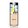 メゾン　ドゥ　ティアレ 1Kの間取り