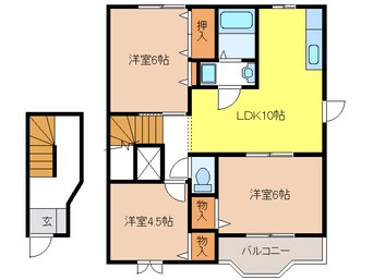 間取図 サン・ドエル