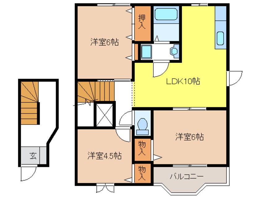 間取図 サン・ドエル