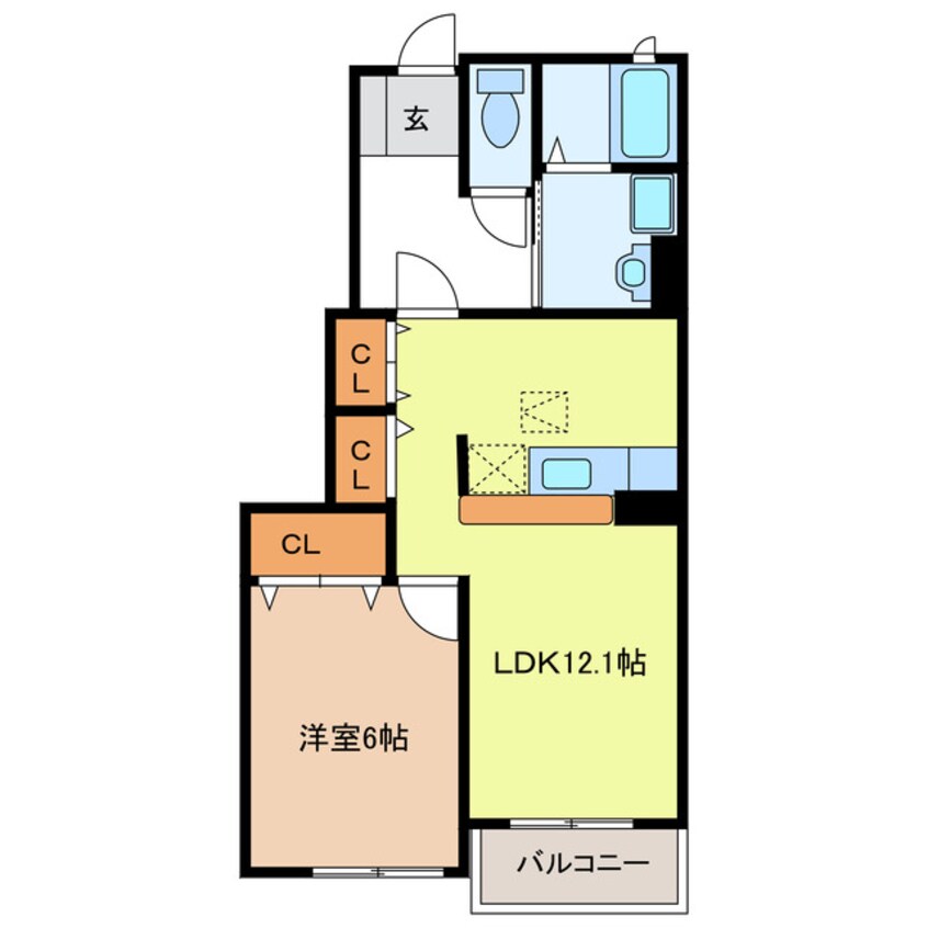 間取図 サウスリヴァーＹ