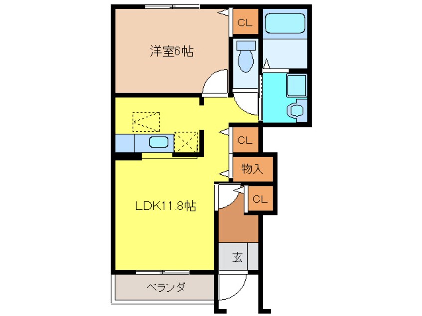 間取図 アネモネ