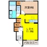 アネモネ 1LDKの間取り