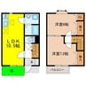 ＦＲＩＥＤＥＮはしま 2LDKの間取り