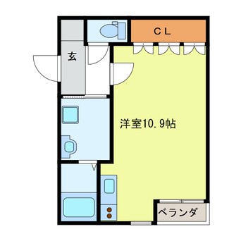 間取図 さくら　ｓｑｕａｒｅ