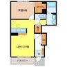 サニーハウス 1LDKの間取り
