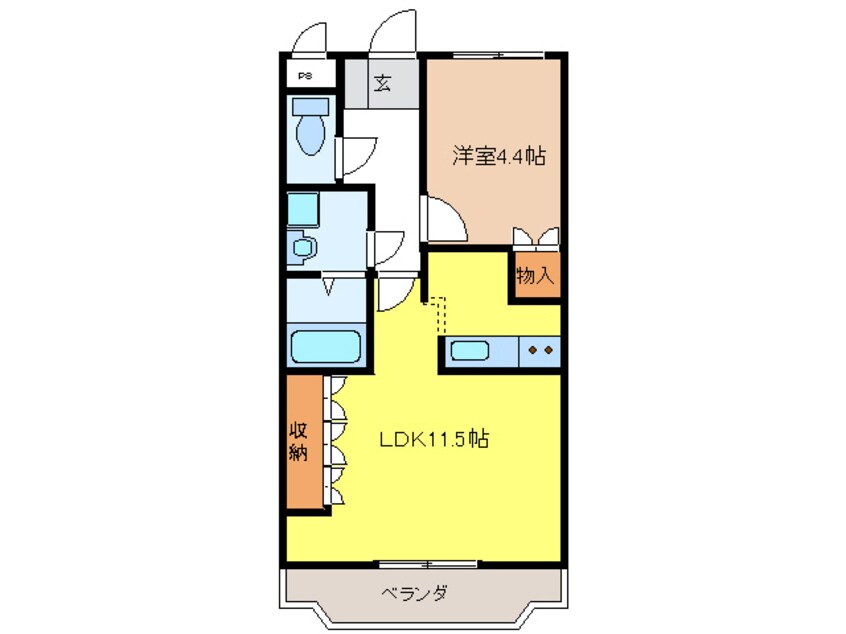 間取図 ベル・クオレ