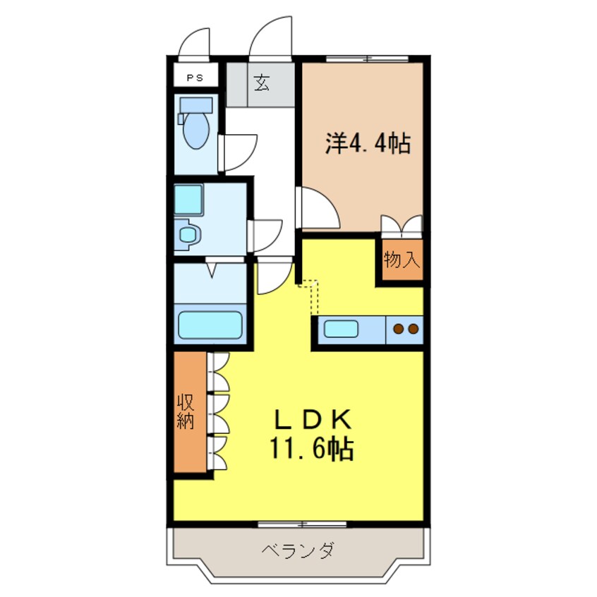 間取図 ベル・クオレ