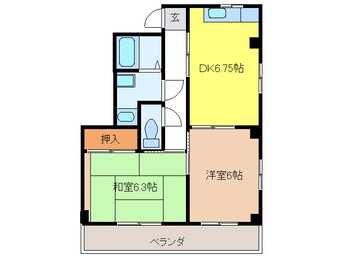 間取図 メゾン華