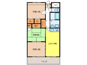 間取図 サンアルファ２００２