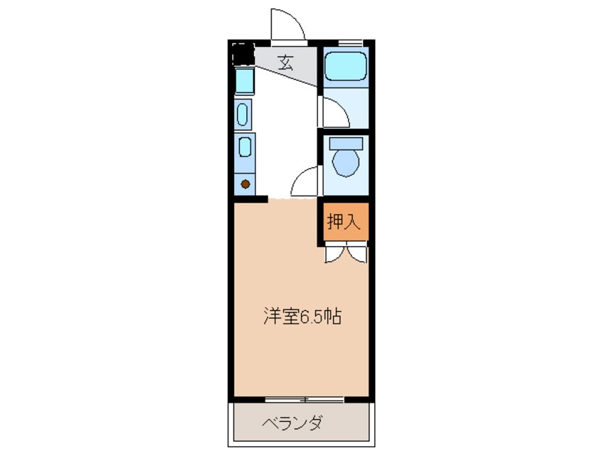 間取図 べレッツァ岐阜