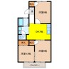 サンコーポNo.7 3DKの間取り