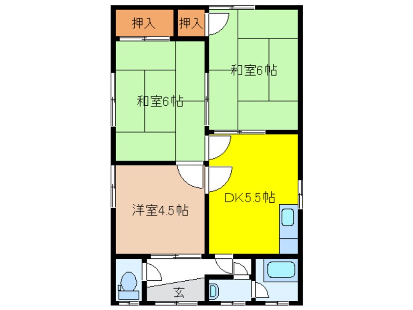 間取図 島前戸建