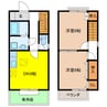 Maison de Victorire 2DKの間取り