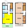 Maison de Victorire 2DKの間取り