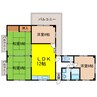 Mezon Ishikawa 4LDKの間取り