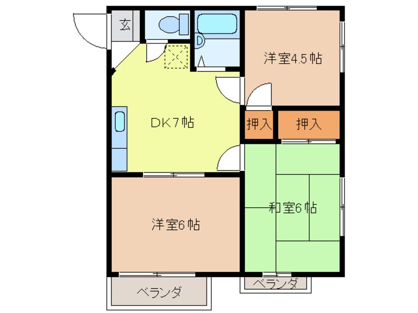 間取図 シャンポール　ノア