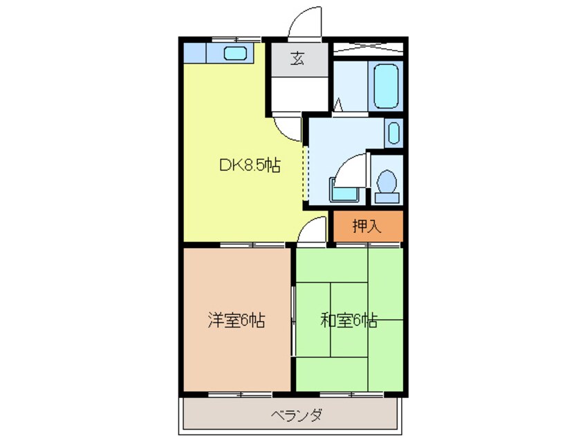 間取図 セーラズB