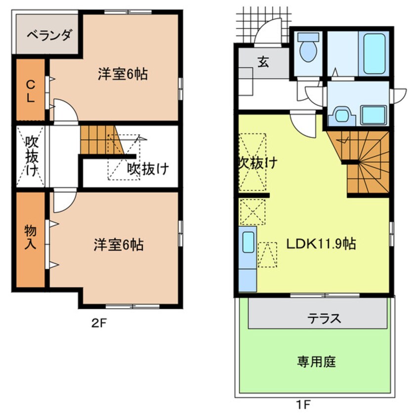 間取図 サンガーデンリリー