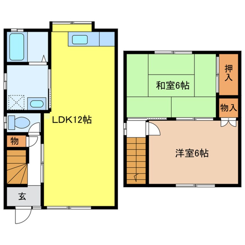 間取図 パーシモン今井田