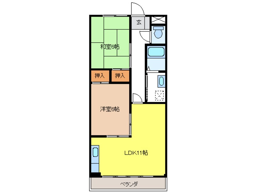 間取図 青木マンション