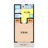 平田コーポラス 1Kの間取り