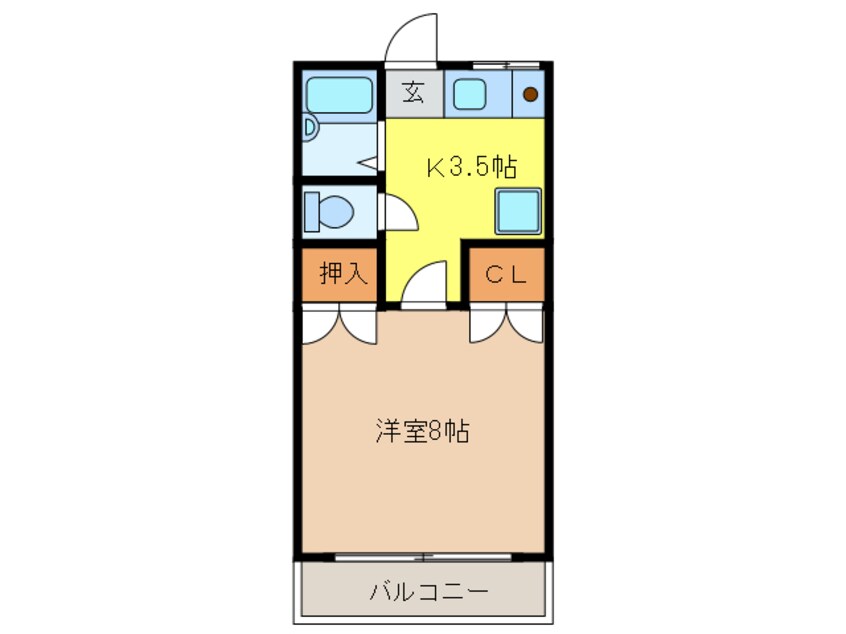 間取図 平田コーポラス