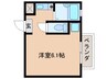 アメニティ 1Rの間取り