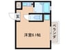 アメニティ 1Rの間取り