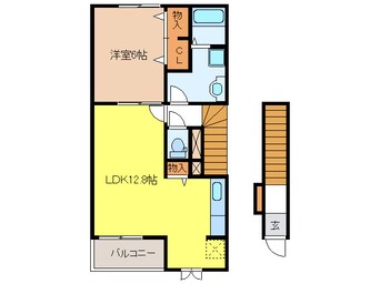 間取図 ベルカーナ竹