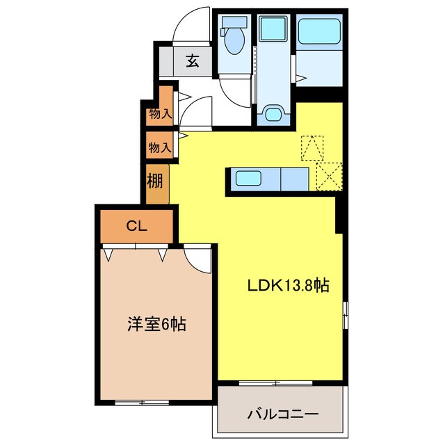 間取り図 ベルカーナ楓