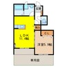 ネオ　プロヴォカーレ 1LDKの間取り