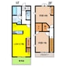 アンタレス 2LDKの間取り