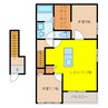 ラウレア　コア 2LDKの間取り