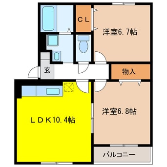間取図 コアロードⅡ